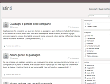 Tablet Screenshot of istinti.info